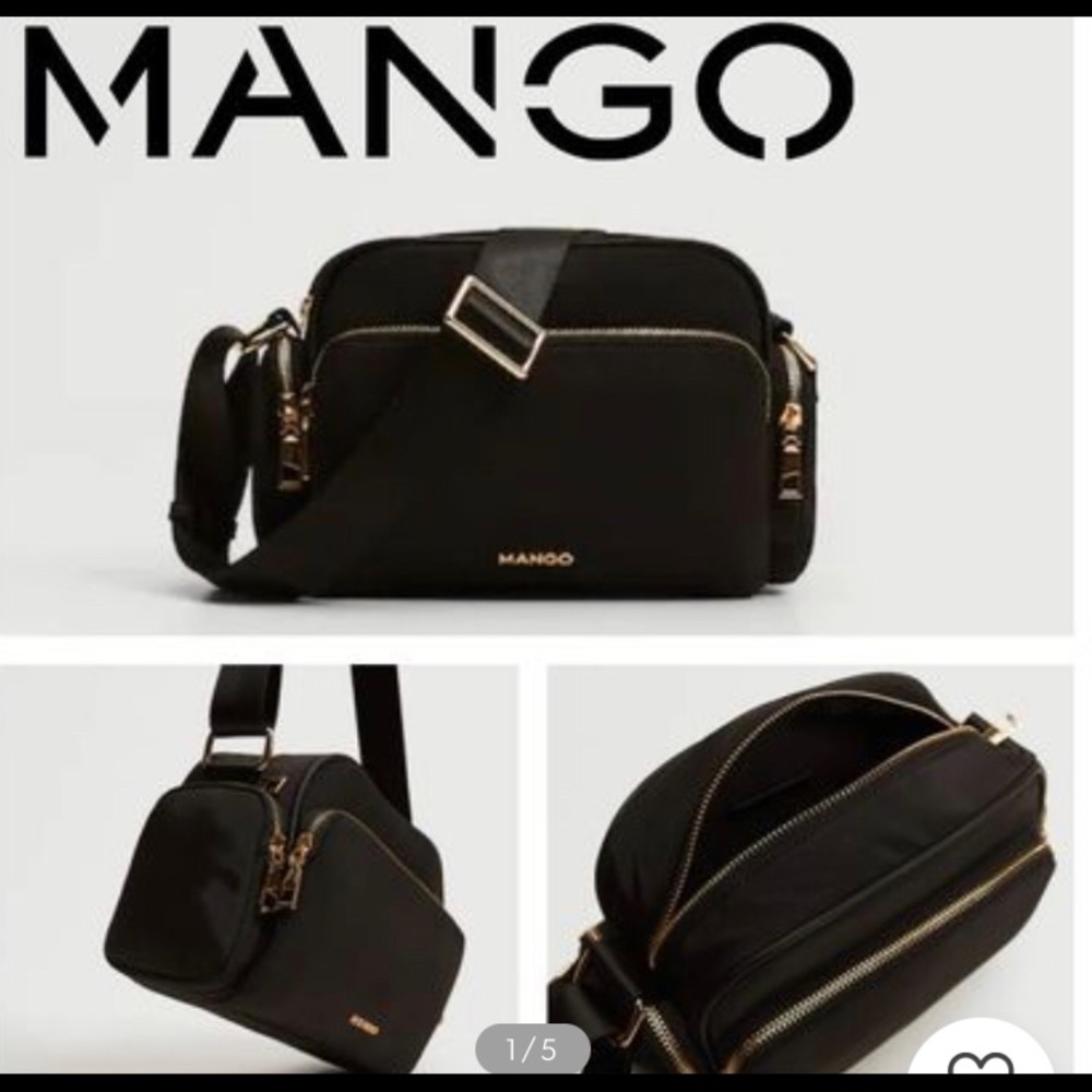 Mango Blanca crossbody purse